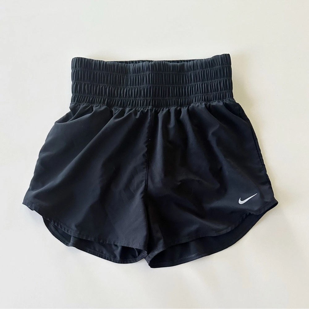 Women’s Nike Dri-Fit Ultra high waisted 3” lined shorts.  NWT